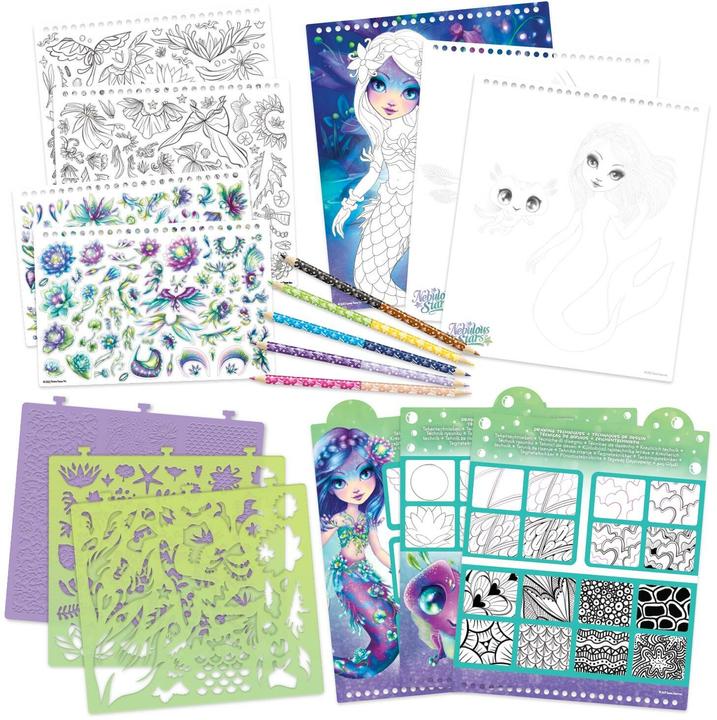 Actual product image Nebulous Stars Birthday countdown calendar (Multilingual)