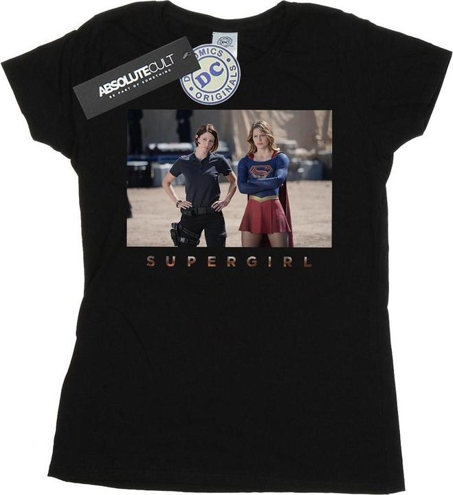 Supergirl TV Series Sisters Photograph TShirt (XXL)