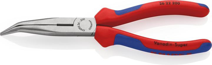 Knipex Pince demi-ronde avec tranchant (200 mm)