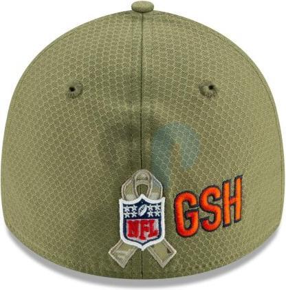 Produktbild New Era NFL - Chicago Bears - On Field 2019 Salute to Service Olive 39Thirty Cap Oliv ML (59)
