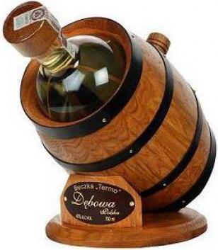 Image du produit Debowa Polska Tonneau thermo oak vodka (1 x 100 cl)