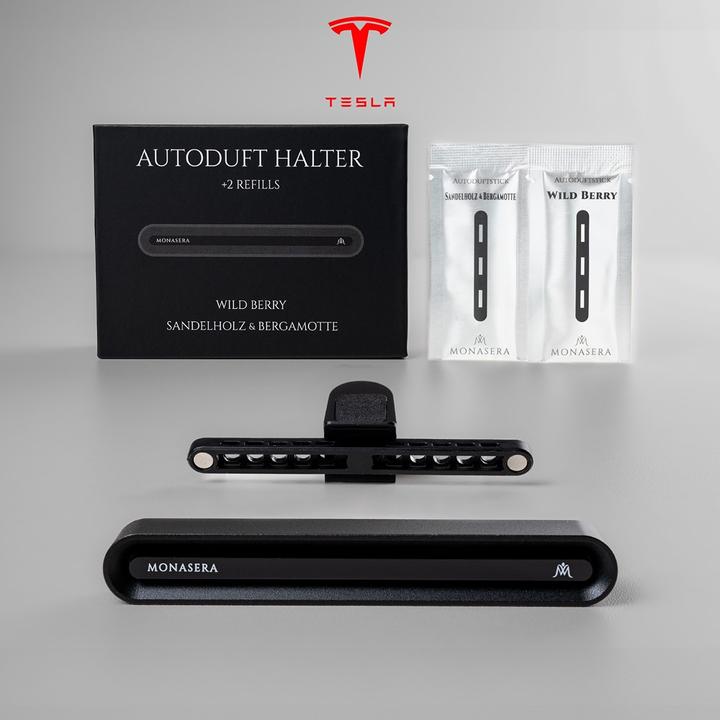 Image du produit Monasera Désodorisant pour voiture Wild Berry/Sandal/Bergamote Tesla 3/Y