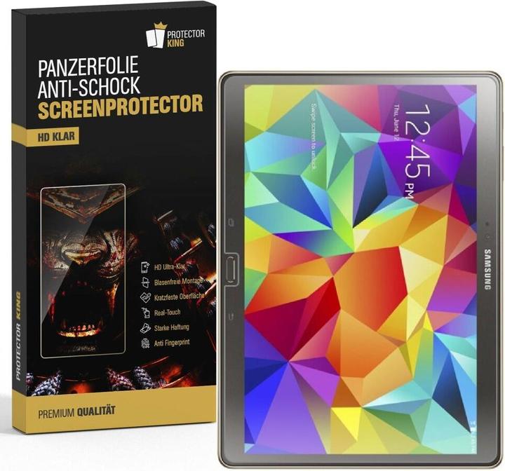 Actual product image Protectorking 3x Panzerfolie Anti-Shock HD Klar (3 Piece, Galaxy Tab S 10.5)