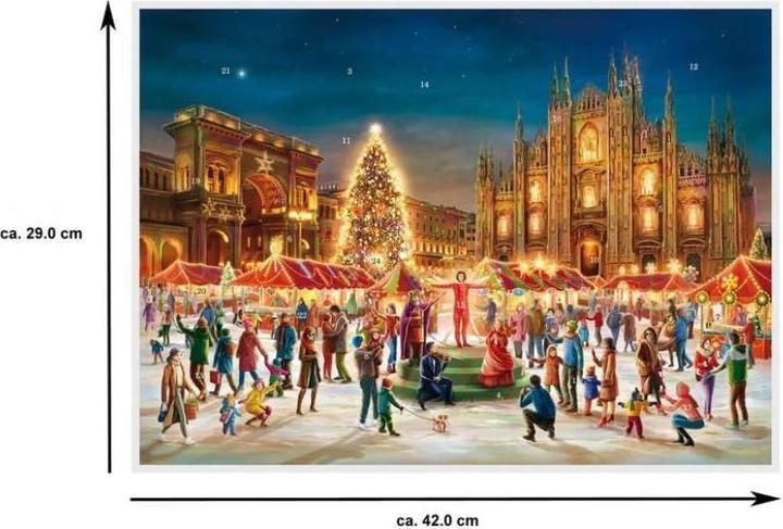 Produktbild Sellmer 336 - Adventskalender Advent Calendar Mailand