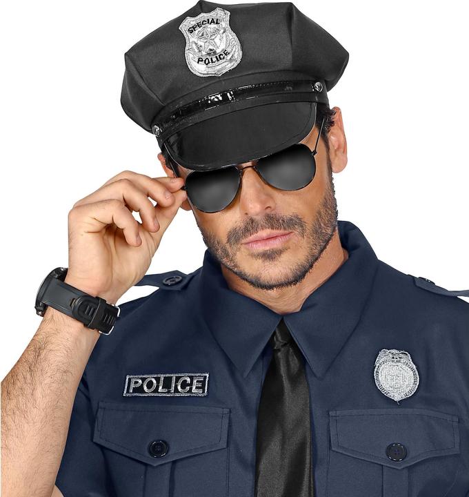 Actual product image Widmann POLIZEIMÜTZE Grössenverstellbar