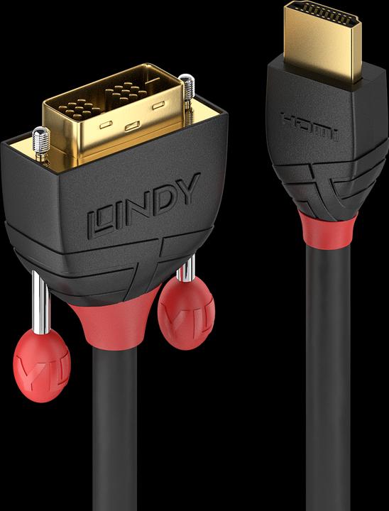 Produktbild Lindy HDMI (Typ A) — DVI (0.50 m, HDMI, DVI)