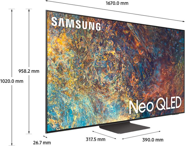 Immagine prodotto Samsung QE75QN95A (75", QN95, NeoQLED, 4K, 2021)