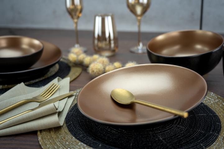 Produktbild CreaTable Glamour Gold (16 Stück)
