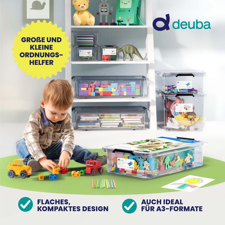 Image du produit Deuba Aufbewahrungsbox (60 x 40 x 17 cm, 24 l)