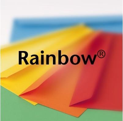 Produktbild Papyrus Briefcouvert - Rainbow (C5, 250 x)