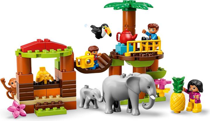 Actual product image LEGO DUPLO tree house in the jungle (10906)