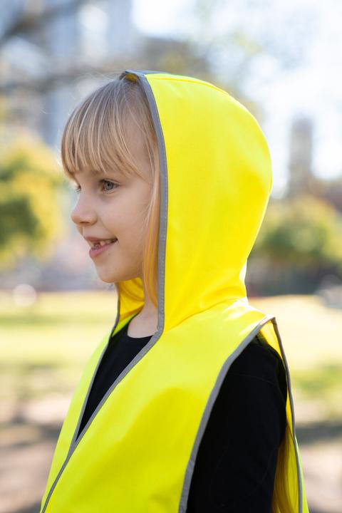 Actual product image Korntex Children's waistcoat with hoodie (S)