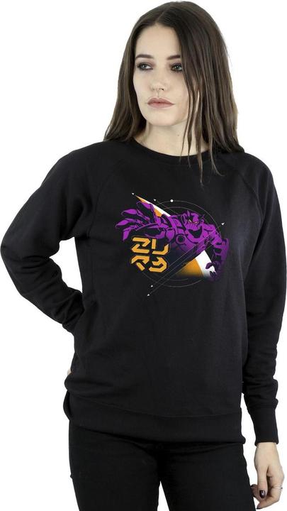 Actual product image Disney Womens/Ladies Lightyear Zurg Space Circle Sweatshirt (L)