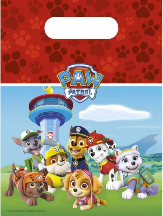 Procos Sacs de distribution Paw Patrol (Pochette cadeau, 6 x)