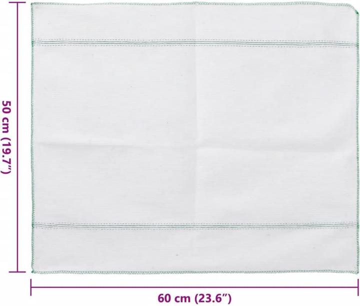 Actual product image VidaXL Floor cloth5 pcs. with stripes (5 pcs.)