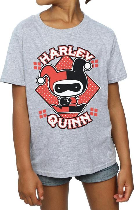 Immagine prodotto Harley Quinn Maglietta Chibi Ragazze (140, 146)