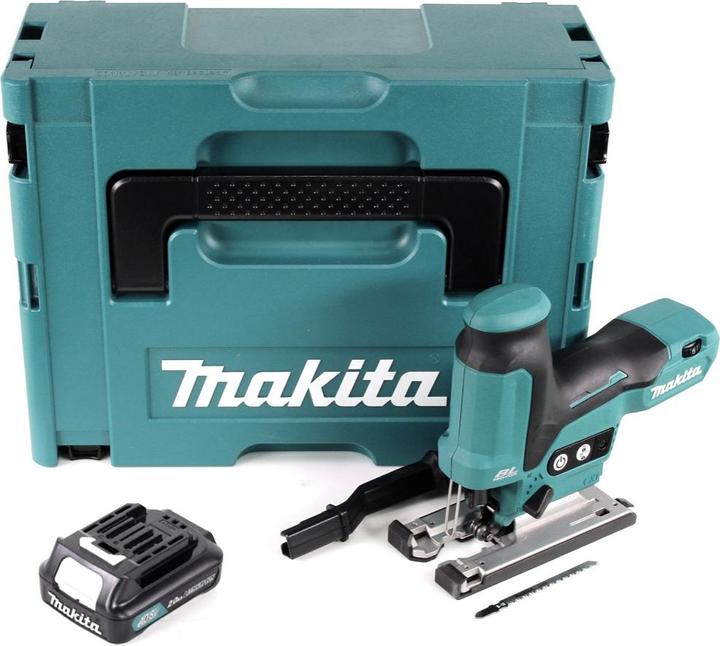 Produktbild Makita JV 102 DA1J 10,8 V Akku Pendelhubstichsäge im Makpac + 1 x BL 1020 2,0 Ah Akku - ohne