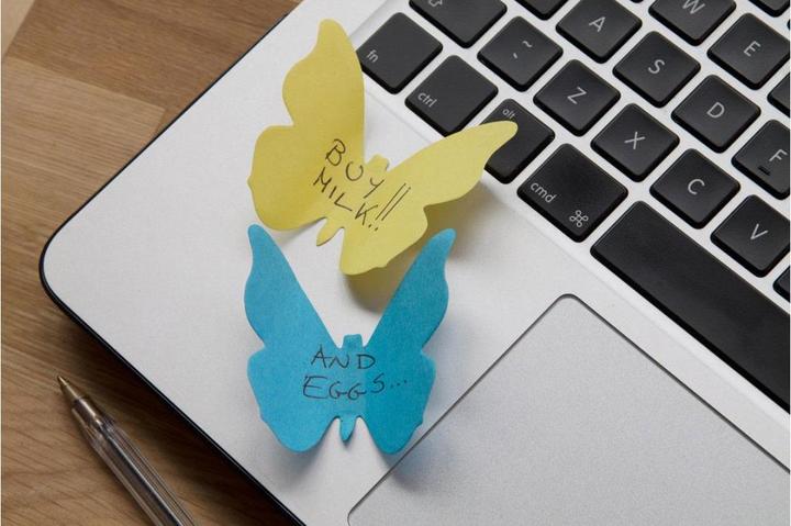 Produktbild Suck UK 3D Butterfly Sticky Notes