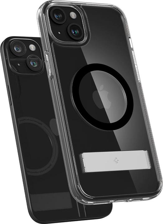 Actual product image Spigen Ultra Hybrid S MagFit for iPhone 15 Plus Black (Apple iPhone 15 Plus)