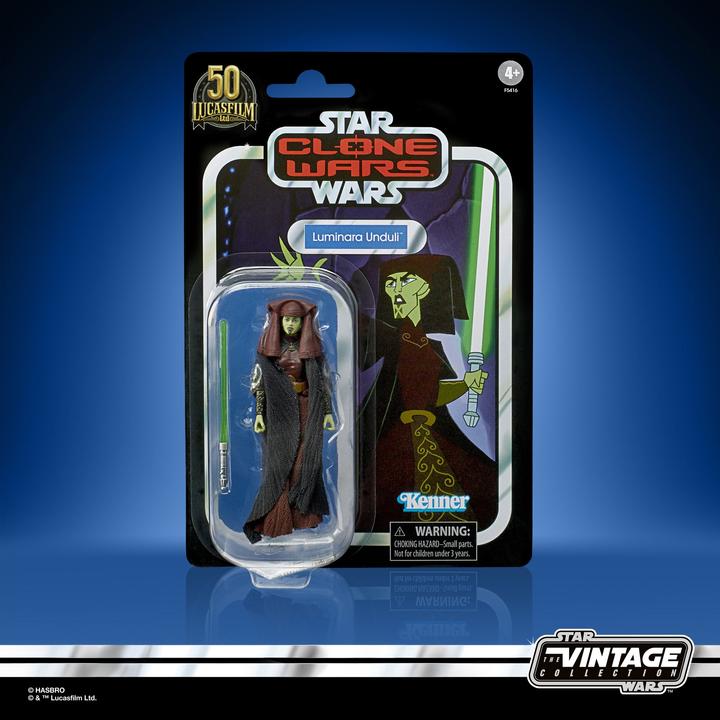 Immagine prodotto Hasbro Star Wars Clone Wars The Vintage Collection Actionfigur Luminara Unduli VC215