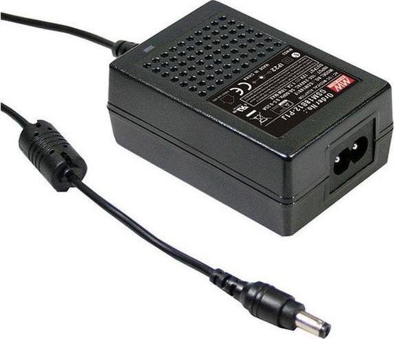 Image du produit MeanWell Power Adapter Desktop ErP Medical 12V (18 W)