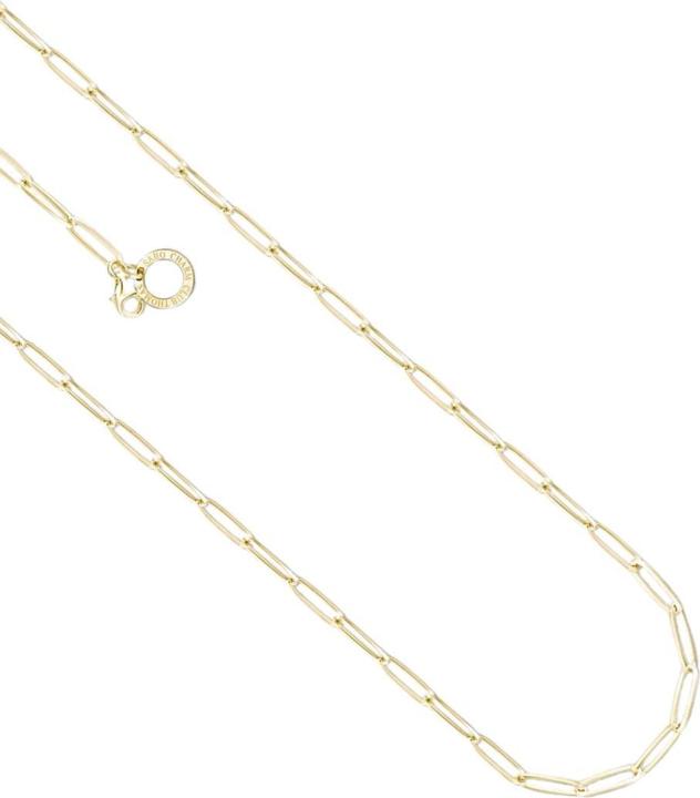Produktbild Thomas Sabo Charm-Kette 925er (925er Sterlingsilber; 750er Gelbgold Vergoldung, 45 cm)