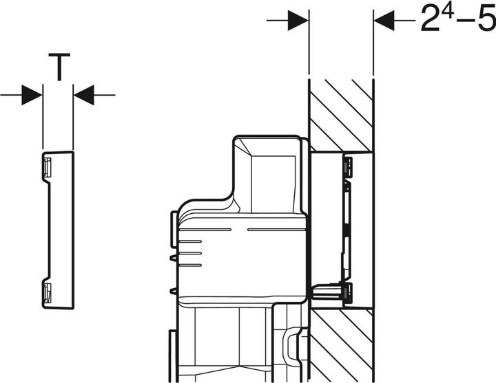 Actual product image Geberit Sigma60