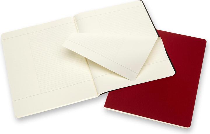Image du produit Moleskine Cahier d'étude (21,6 x 29,7 cm, À rayures, Couverture souple)