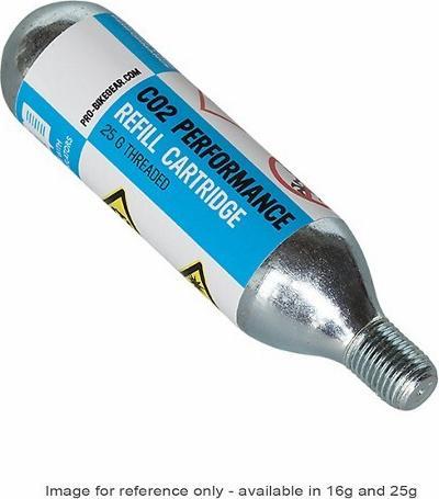 Produktbild PRO CO2-Patronen 2 x 16 g mit Gewinde (CO2-Ersatzkartuschen)