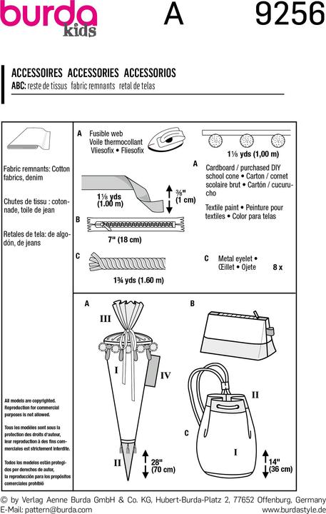 Image du produit Patron Pantalon à enfiler (1 x)