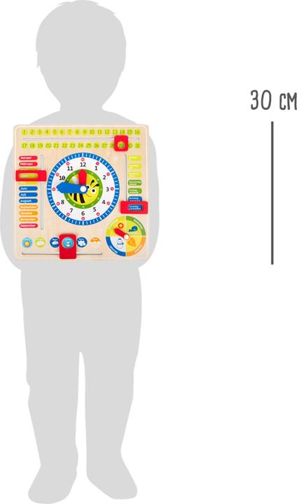 Produktbild small foot Lerntafel Datum, Uhr- Jahreszeiten (Deutsch)