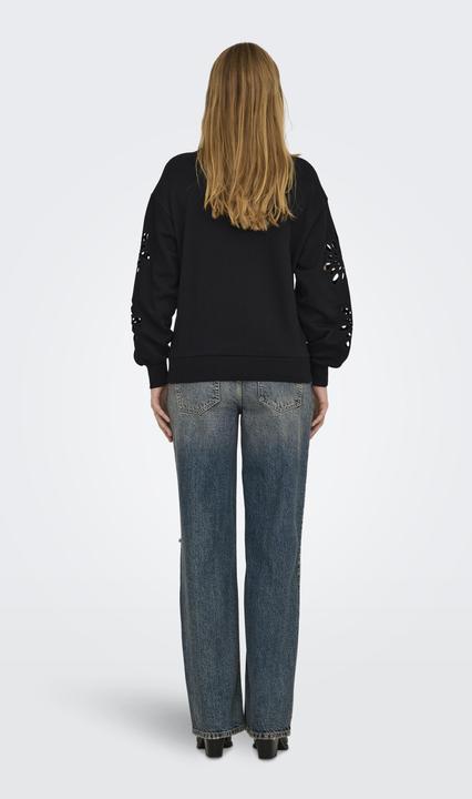 Produktbild Only Maternity Normal geschnitten Rundhals Maternity Tief angesetzte Schulter Sweatshirt Sweatshirt (XL)