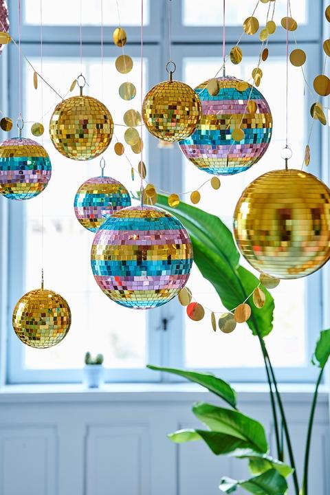 Produktbild Rice DISCO-LGOLD Diskokugel 29 cm Spiegel (29 cm)