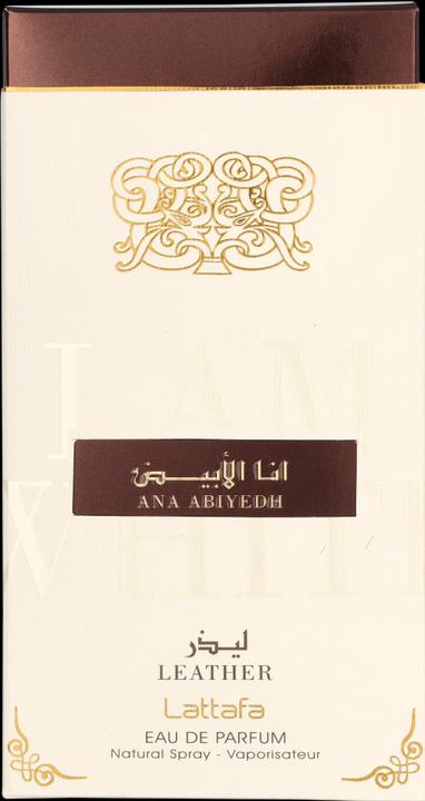 Immagine prodotto Lattafa Perfumes Ana Abiyedh Leather (Eau de parfum, 60 ml)