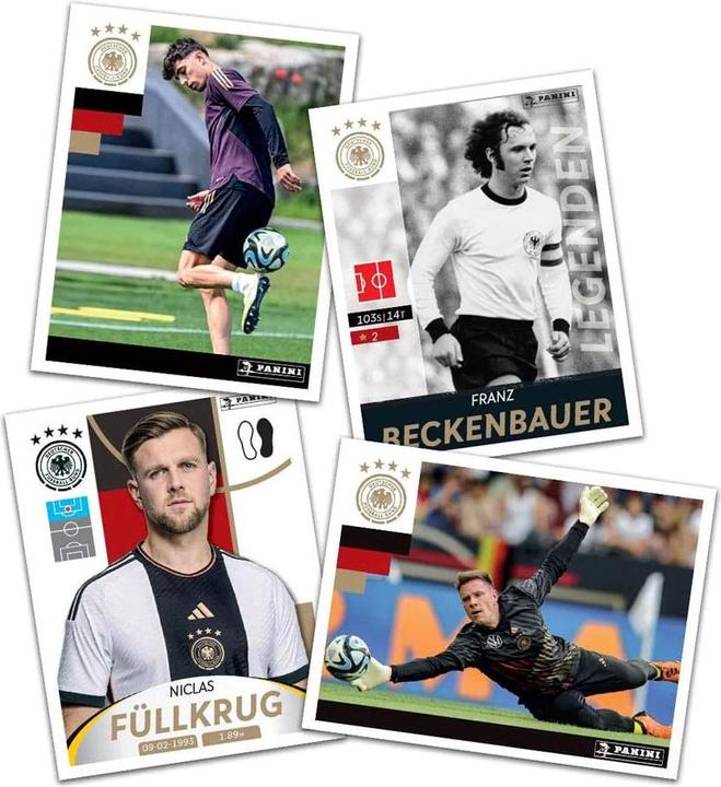 Immagine prodotto Panini Espositore per la raccolta di adesivi DFB Deutschland 2024 e il meglio dell'Europa (50) *Versione (Tedesco)