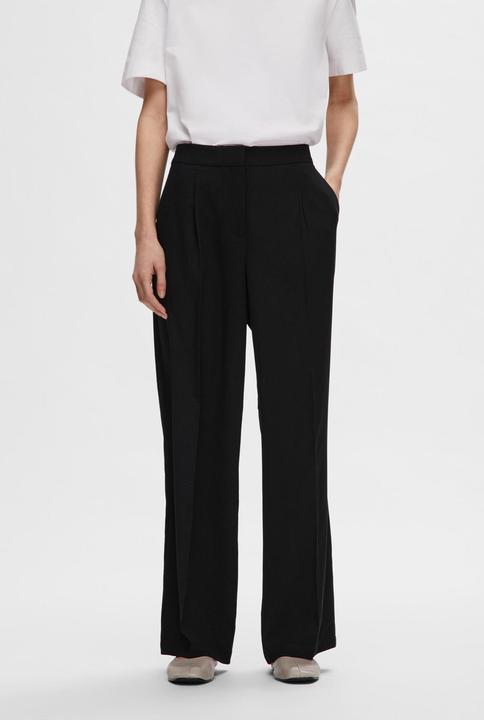 Actual product image Selected Femme Woven trousers with wide leg (42)