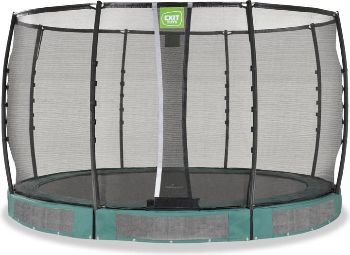 Produktbild Exit Allure Premium Bodentrampolin ø366cm - grün (366 cm)