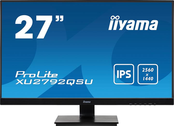 Actual product image iiyama ProLite XU2792QSU-B1 (2560 x 1440 pixels, 27")