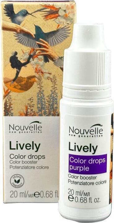 Immagine prodotto Nouvelle Lively Color Drops Purple 20 ml (Viola)