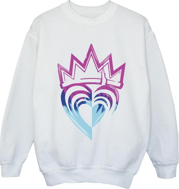 Produktbild Disney Descendants Pink Crown Sweatshirt Mädchen (140, 146)