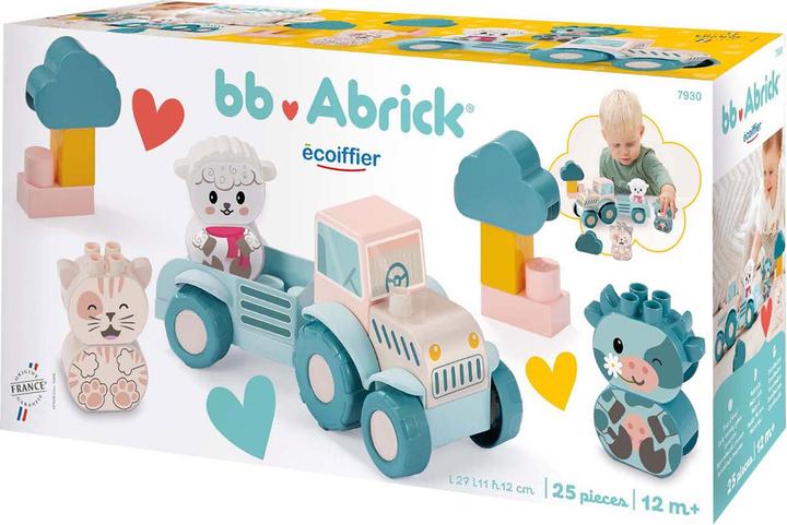 Immagine prodotto Abrick Ecoiffier Baby Mein erster Traktor mit lustigen Tieren