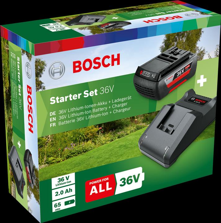 Actual product image Bosch Home & Garden Starter set GBA 36V (1x2.0Ah) + AL 36V-20 (36 V)