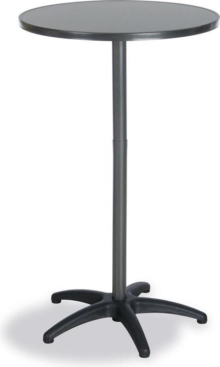 Best Stehtisch Duo rund 70cm anthrazit (70 x 70 x 110 cm)