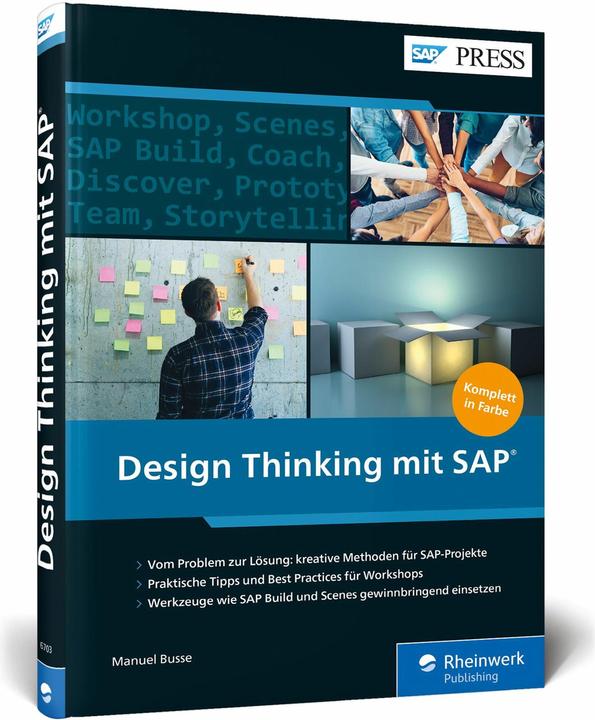 Produktbild Design Thinking mit SAP (Deutsch, Manuel Busse, 2019)