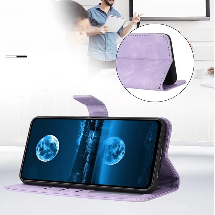Produktbild Cover-Discount Galaxy A55 – Wildleder Look Etui im Vintage Design (Samsung Galaxy A55)