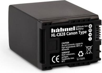 Produktbild Hähnel HL-C828 Canon BP-828 BP-827, 2700mAh, 7.4V, 20Wh (Akku)