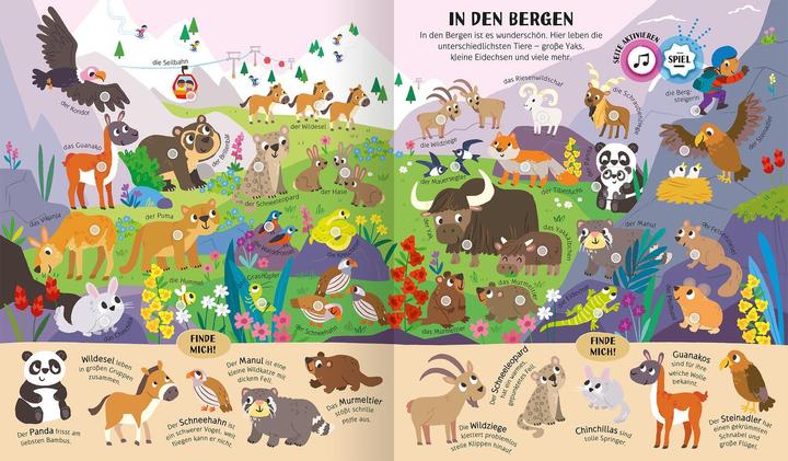 Actual product image Mein riesengrosses Soundbuch Tiere (German)