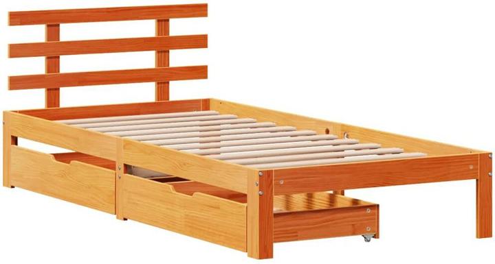 Immagine prodotto VidaXL Letto con cassetti in pino (100 x 200 cm)