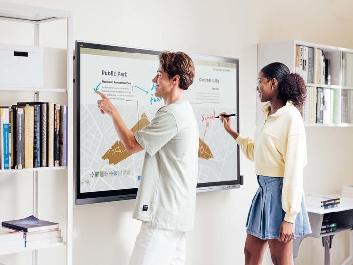 Image du produit Viewsonic IFP7562, 189,2 cm (74.5"), 3840 x 2160 pixels, 4K Ultra HD, 3,5 mm, 15 W, 15 W (3840 x 2160 pixels, 75")