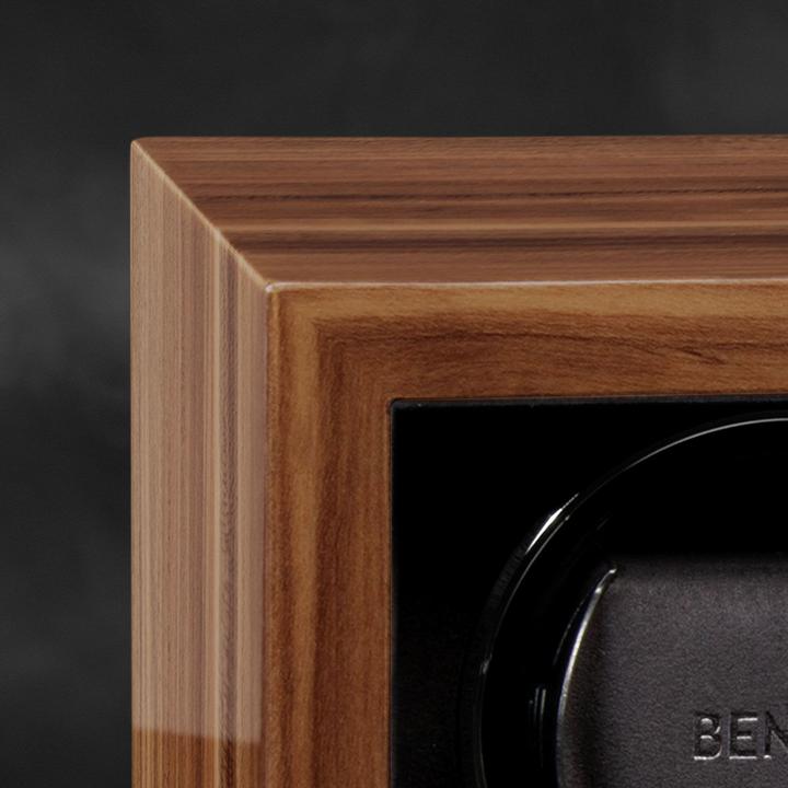 Actual product image Benson Watchwinder Compact Double - Walnut (2 x)